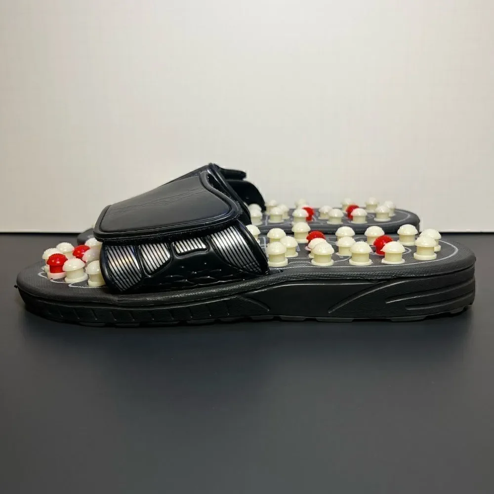 Unisex ACUPRESSURE Plastic Foot Massager Slide Sandals / Size 42/43